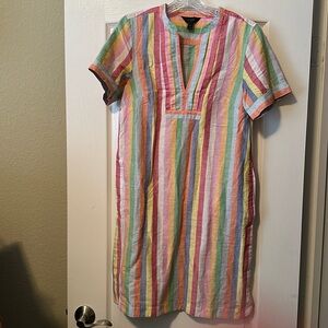 Jcrew stripped dress